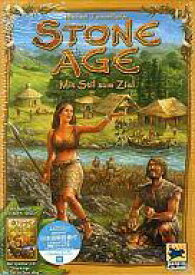 【中古】ボードゲーム ストーンエイジ拡張セット 文明への第一歩 ドイツ語版 (Stone Age mit Stil zum Ziel) [日本語訳付き]