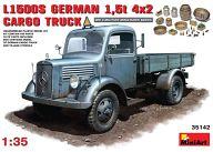 中古 プラモデル 最大87％オフ！ 1 35 ドイツ軍 L1500S お買い得モデル 4×2 タイムセール カーゴトラック WWII 35142 ミリタリーミニチュアシリーズ