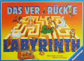 【中古】ボードゲーム ラビリンス ドイツ語版 (Das Verruckte Labyrinth) [日本語訳付き]