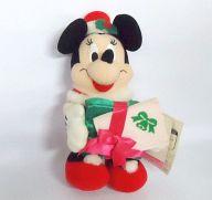 授与 中古 ぬいぐるみ 誕生日 お祝い ミニーマウス 2001クリスマスカード付ぬいぐるみ タイムセール ディズニー