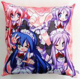 【中古】クッション・抱き枕・本体(キャラクター) 集合(メイド服ver.) クッション 「セガラッキーくじ らき☆すた」 C賞