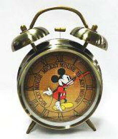 【中古】置き時計・壁掛け時計(キャラクター) ミッキー(ブラウン) ハイクオリティ ツインベルアラームクロック 「ディズニー」