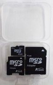 【中古】家電サプライ microSDカード 2GB SD/miniSD変換アダプタ付(箱説無し/型番不明品)