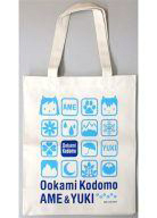 楽天市場 中古 バッグ キャラクター 雨 雪 トートバッグ おおかみこどもの雨と雪 ネットショップ駿河屋 楽天市場店