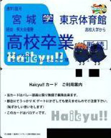 【中古】キャラカード(キャラクター) Haixyu!!カード(ヒナガラス) 「ハイキュー!! バラエティカード」