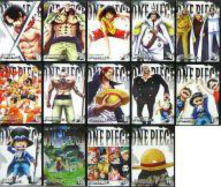 楽天市場 中古 アニメdvd One Piece ワンピース 14th Season マリンフォード編 全14巻セット ネットショップ駿河屋 楽天市場店