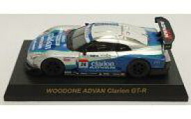 【中古】ミニカー 1/64 WOODONE ADVAN Clarion GT-R #24(シルバー×ブルー) 「GT-R レーシングカーコレクション」 サークルK・サンクス限定