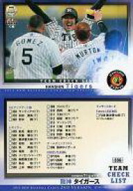 【中古】BBM/レギュラーカード/チェックリスト/阪神タイガース/BBM2015 ベースボールカード 2ndバージョン 596 [レギュラーカード] ： 阪神タイガース