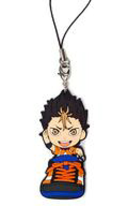 中古 ストラップ キャラクター 西谷夕 烏野ラバーストラップ すぽりん きゅんキャラいらすとれーしょんず 一番くじ ハイキュー 冬志団結 K賞 的详细信息 日本商品代购 From Japan