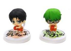 【中古】トレーディングフィギュア ぷちきゃら! 黒子のバスケ リペイントセット 緑間＆高尾 J-WORLD TOKYO限定版