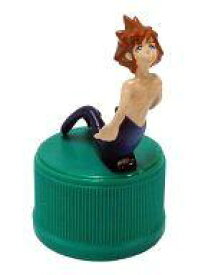 【中古】ペットボトルキャップ ソラB 「キングダムハーツ オリジナルボトルキャップフィギュア」 三ツ矢サイダー 2002年キャンペーン品