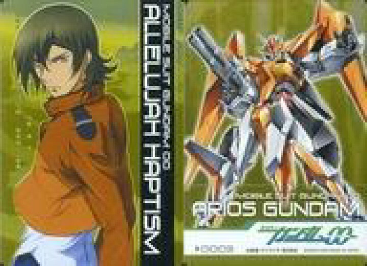 楽天市場 中古 アニメ系トレカ ダブルオーレアカード 機動戦士ガンダム00 Ms キャラクターセレクション Mission 003 カードダス 0003 ダブルオーレアカード アリオスガンダム アレルヤ ハプティズム 背景 金 ネットショップ駿河屋 楽天市場店