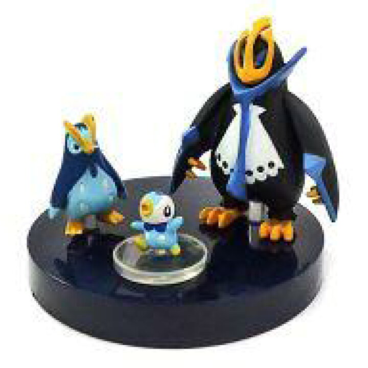 楽天市場 中古 トレーディングフィギュア ポッチャマ ポッタイシ エンペルト ポケットモンスター ダイヤモンド パール 立体ポケモン図鑑dp04 ネットショップ駿河屋 楽天市場店