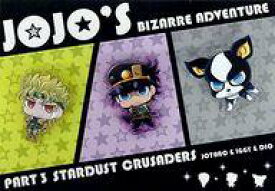 【中古】バッジ・ピンズ(キャラクター) [単品] 空条承太郎＆DIO＆イギー ラメアクリルバッジセット(3個セット) 「C89 TVアニメ ジョジョの奇妙な冒険 Aセット(第1部〜第3部)」