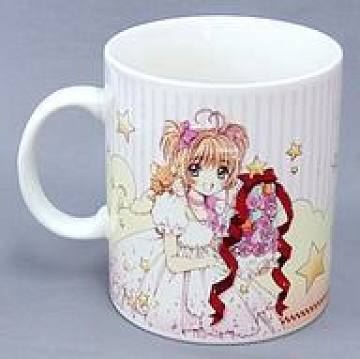 楽天市場 中古 マグカップ 湯のみ キャラクター 木之本桜 マグカップ カードキャプターさくら Animatecafe 限定グッズ付き予約券特典 ネットショップ駿河屋 楽天市場店