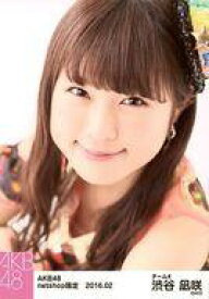 【中古】生写真(AKB48・SKE48)/アイドル/AKB48 渋谷凪咲/顔アップ/AKB48 2016年2月度 net shop限定個別生写真 「2016.02」「恋チュン衣装」