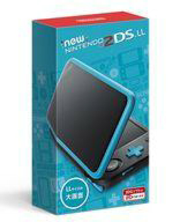 楽天市場 中古 ニンテンドー3dsハード Newニンテンドー2ds Ll本体 ブラック ターコイズ ネットショップ駿河屋 楽天市場店