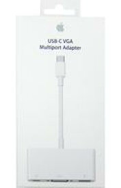 【中古】Macハード USB-C VGA マルチポートアダプタ [MJ1L2AM/A]