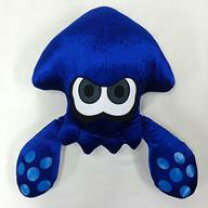 楽天市場】スプラトゥーン イカ クッション ブルーの通販 
