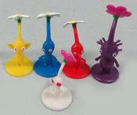 【中古】食玩 トレーディングフィギュア ピクミン5体 (はな) 「ピクミン 2 コレクションフィギュア1」