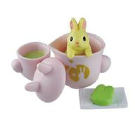【中古】トレーディングフィギュア 5.和ポットうさぎ(黄色) 「もっちりうさぎ極」