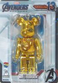 【中古】トレーディングフィギュア BE＠RBRICK -ベアブリック- 100% サノス(ボールチェーン付き) 「Happyくじ MARVEL アベンジャーズ/エンドゲーム」 ベアブリック賞