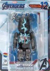 【中古】トレーディングフィギュア BE＠RBRICK -ベアブリック- 100% ソー(ボールチェーン付き) 「Happyくじ MARVEL アベンジャーズ/エンドゲーム」 ベアブリック賞