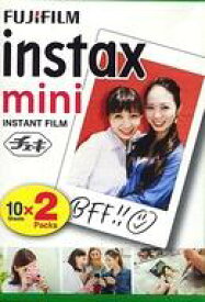 【新品】カメラ 富士フイルム インスタントフィルム instax mini (2パック品/10枚入×2)