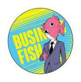 【中古】バッジ・ピンズ(キャラクター) 魚脇タイ カンバッジ 「ビジネスフィッシュ」