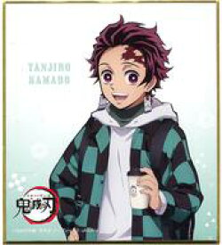 【中古】紙製品 [単品] 竈門炭治郎 オリジナルミニ色紙 「鬼滅の刃 〜無限列車編〜×ローソン LOOK 抹茶」 同梱品