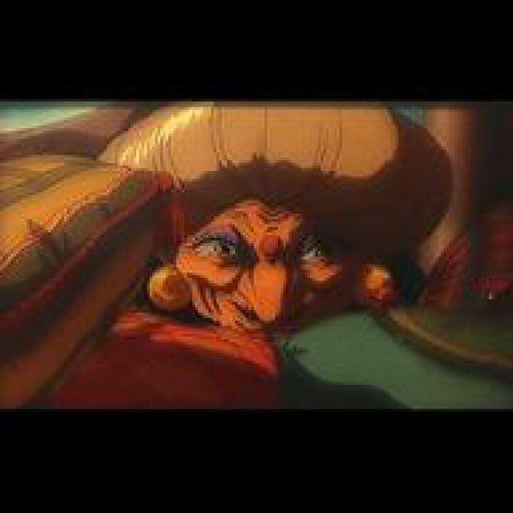 楽天市場 中古 雑貨 湯婆婆 目開け 手前クッション フィルム入場券 千と千尋の神隠し 三鷹の森ジブリ美術館入場特典 ネットショップ駿河屋 楽天市場店