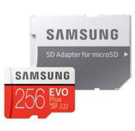 【中古】家電サプライ サムスン microSDXCカード 256GB Evo PLUS (アダプタ付) [MB256GA/ECO]