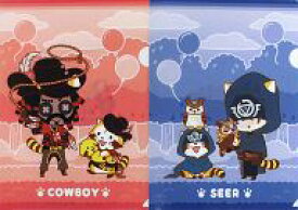 【中古】クリアファイル カウボーイ＆占い師＆ラスカル A4クリアファイル2枚組 「楽天コレクション Identity V 第五人格×ラスカルコレクション【II】〜男性サバイバー編〜」 C-9賞