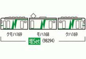 yVizS͌^ 1/150 JR 169nd {^]E 3Zbg [98294]