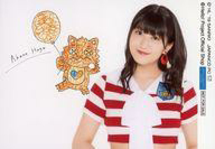 楽天市場 中古 生写真 ハロプロ アイドル モーニング娘 19 モーニング娘 19 羽賀朱音 横型 上半身 衣装赤 白 ボーダー柄 印刷イラスト 入り モーニング娘 Feat カリバディクス キャンペーン特典生写真 第1弾 ネットショップ駿河屋 楽天市場店