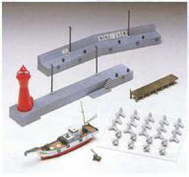 【新品】鉄道模型 1/150 燈台・防波堤・漁船 「ストラクチャーキットシリーズ」 [2197]
