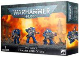 【新品】ミニチュアゲーム スペースマリーン： プリマリス エラディケーター 「ウォーハンマー40000」 (Space Marines Primaris Eradicators) [48-43]