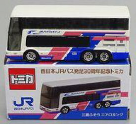 【中古】ミニカー 1/156 西日本JRバス 三菱ふそう エアロキング(ホワイト×ブルー×ピンク) 「トミカ」 西日本JRバス発足30周年記念