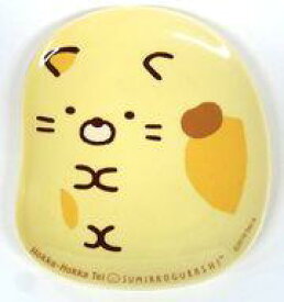 【中古】皿・茶碗(キャラクター) ねこ オリジナルダイカットプレート 「すみっコぐらし×ほっかほっか亭」 メニュー注文特典