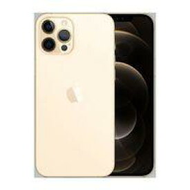 【中古】携帯電話 iPhone 12 Pro Max 128GB (SIMフリー/ゴールド) [MGCW3J/A]