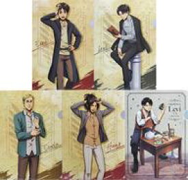 【中古】クリアファイル 集合 A4クリアファイル5枚セット 「進撃の巨人 東京駅ポップアップストア」