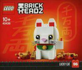【中古】おもちゃ LEGO LUCKY CAT -招き猫- 「レゴ ブリックヘッズ」 40436 レゴストア限定