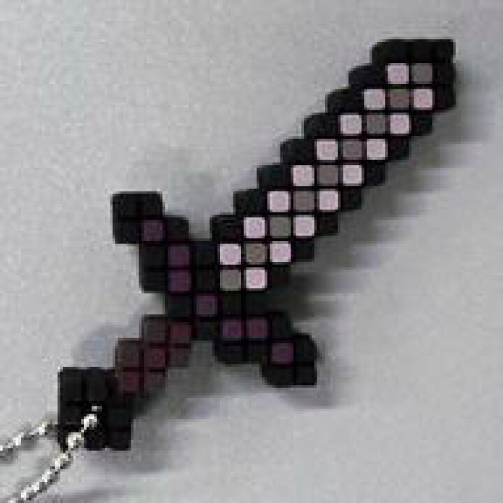 楽天市場 中古 雑貨 ネザーライトの剣 立体アイテムラバーフィギュア Minecraft マインクラフト ネットショップ駿河屋 楽天市場店