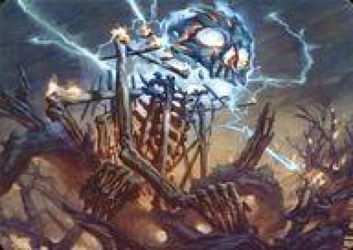 楽天市場 中古 アニメ系トレカ マジック ザ ギャザリング モダンホライゾン イラストコレクション 41 54 稲妻の骨精霊 ネットショップ駿河屋 楽天市場店