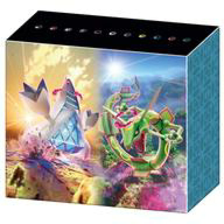 楽天市場 中古 サプライ ポケモンカードゲーム 大容量カードボックス キョダイマックスジュラルドン ダイマックスレックウザ ポケモンセンター ポケモンストア限定 ネットショップ駿河屋 楽天市場店