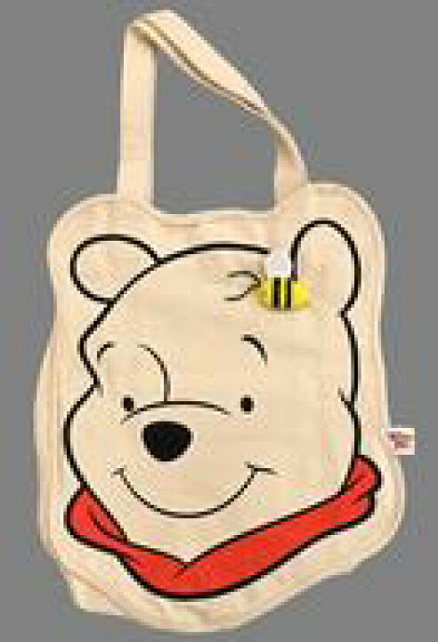 楽天市場 中古 バッグ キャラクター プー ダイカット トートバッグ くまのプーさん ディズニーストア限定 ネットショップ駿河屋 楽天市場店