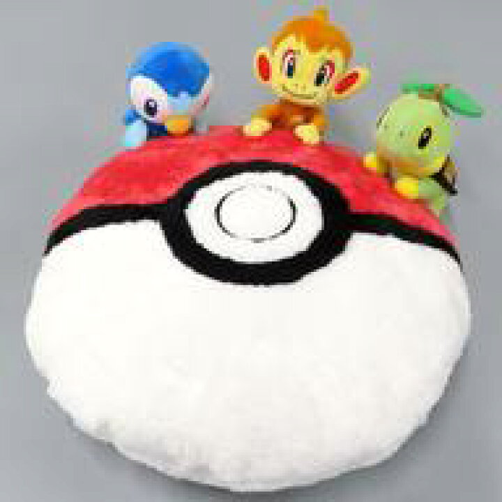 楽天市場 中古 クッション 抱き枕 本体 ナエトル ヒコザル ポッチャマ みんなで一緒にゲームクッション ポケットモンスター ブリリアントダイヤモンド シャイニングパール 発売記念くじ A賞 ネットショップ駿河屋 楽天市場店
