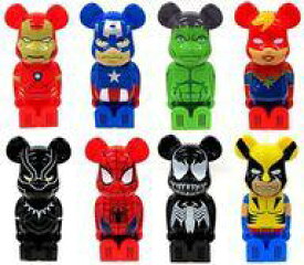 【中古】トレーディングフィギュア 全8種セット 「cleverin BE＠RBRICK MARVEL」
