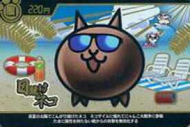 【中古】アニメ系トレカ/激レア/220円/にゃんこ大戦争カードウエハース〜あやしく光る第6弾〜[2583141] No.6-17[激レア]：日焼けネコ