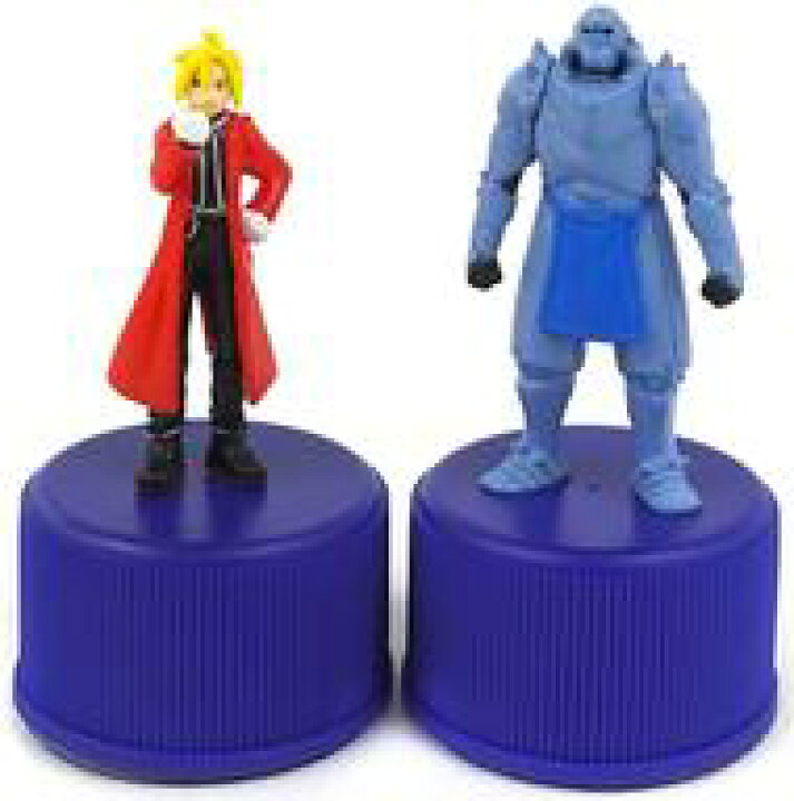 楽天市場 中古 ペットボトルキャップ 鋼の錬金術師セット 少年ガンガン 人気キャラクターボトルキャップフィギュア応募者全員サービス ネットショップ駿河屋 楽天市場店
